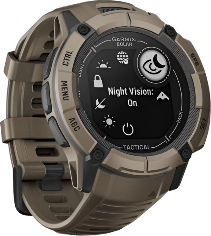 Смарт-часы Garmin Instinct 2 Solar Tactical Edition - 45 mm, Коричневый
