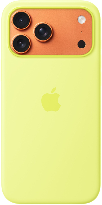 Чехол Apple для iPhone 17 Pro Max Silicone MagSafe, Желтый