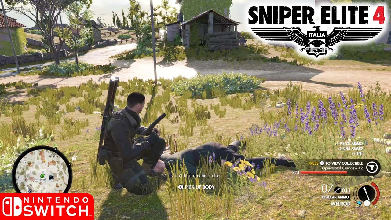 Игра Sniper Elite 4 (NS)