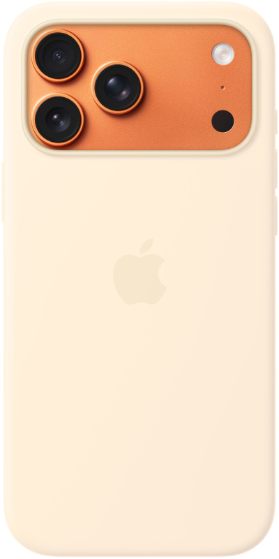 Чехол Apple для iPhone 17 Pro Max Silicone MagSafe, ванильный