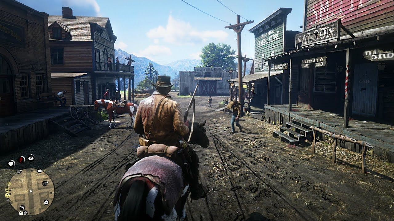 Игра Red Dead Redemption 2, русские субтитры (PS4)