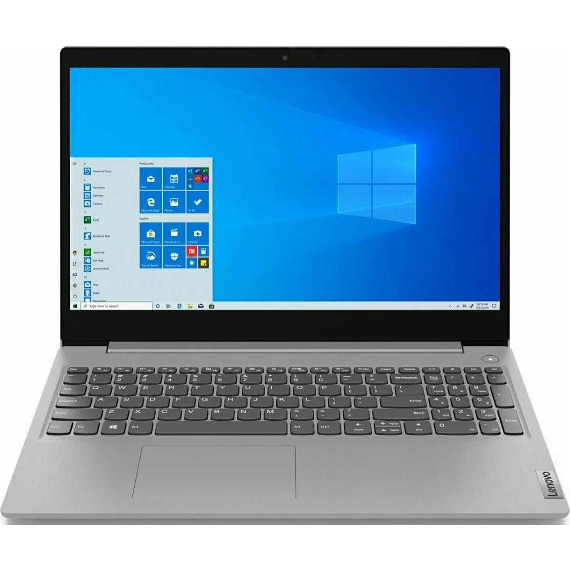 Ноутбук Lenovo IdeaPad 3 15ARE05 15.6", AMD Ryzen 3, 4/256 GB, Radeon Vega 5 (81W40030RU) Серый