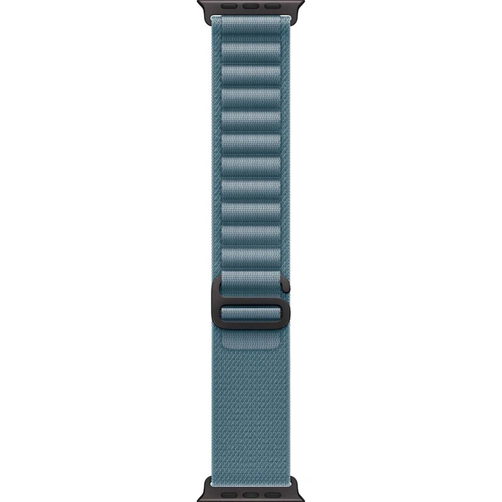 Смарт-часы Apple Watch Ultra 3 - 49 mm Black Titanium case | ремешок Alpine Loop | Light Blue, M