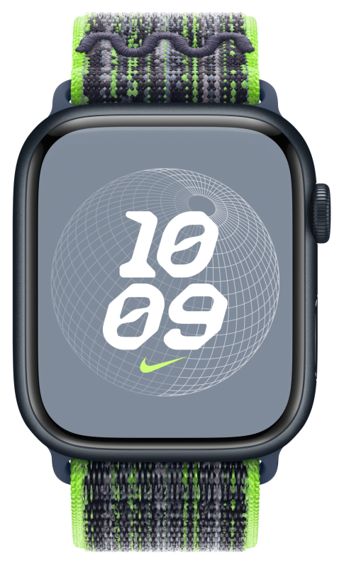 Ремешок для Apple Watch 45 мм, Sport Loop, цвет Blue Flame, (MTL43)