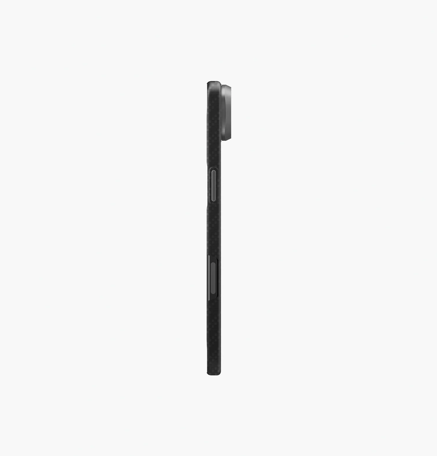 Чехол Uniq для iPhone 17 Air KEVA EDGE Full Kevlar (MagSafe), Черный