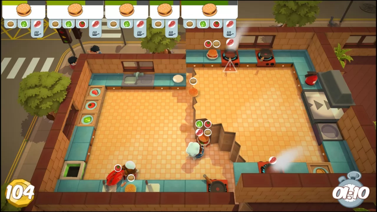 Игра Overcooked & Overcooked 2 - Double Pack, английский язык (NS)