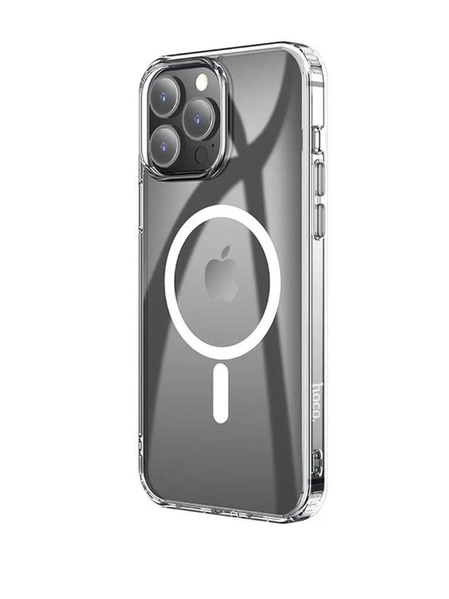 Чехол Hoco Magnetic Smartphone CASE для iPhone 14 Pro Max Прозрачный