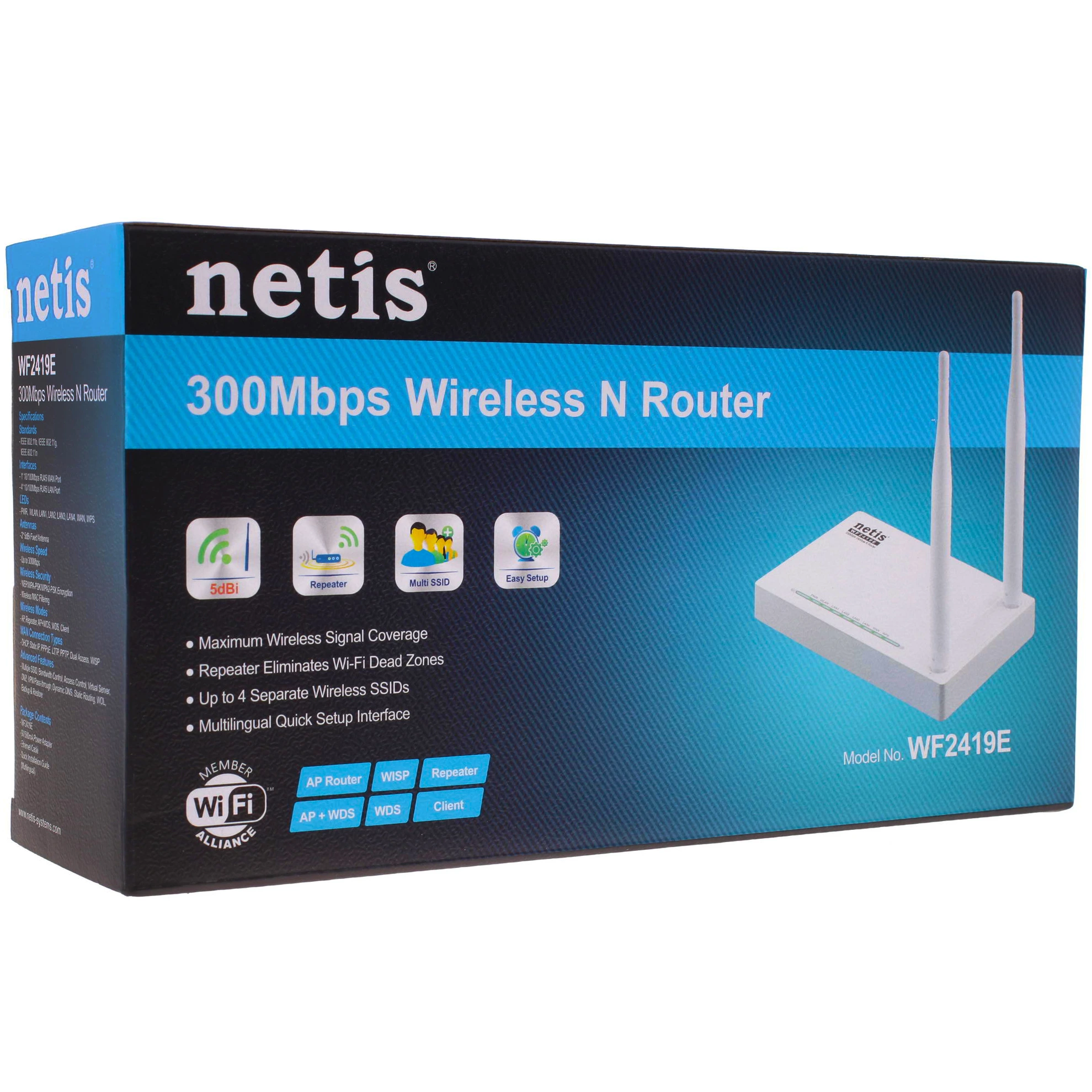 Wi-Fi роутер Netis WF2419E