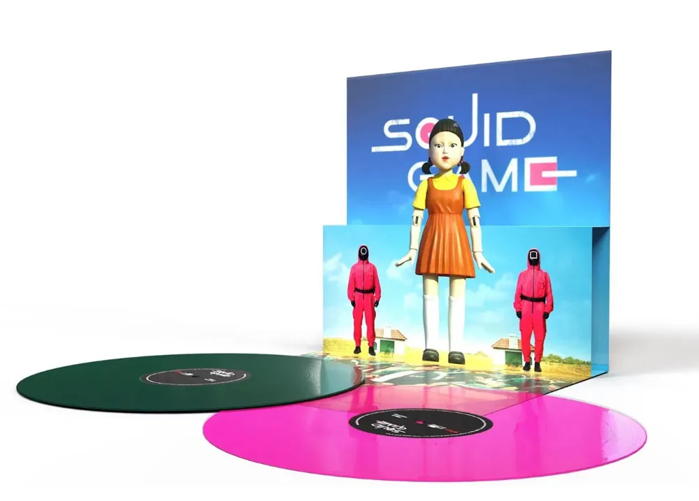 Виниловая пластинка OST (JAEIL JUNG) - Squid Game (LP1: Green/LP2: Pink)