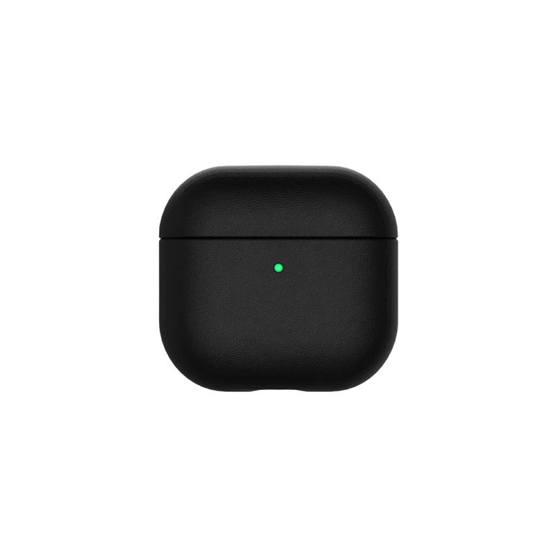 Чехол K-DOO LUXCRAFT Precision Protection for Airpods 4 премиальная кожа Черный Чехол K-DOO LUXCRAFT Precision Protection for Airpods 4 премиальная кожа Черный