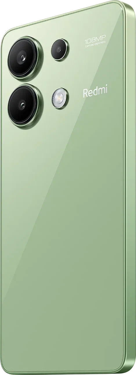 Смартфон Xiaomi Redmi Note 13 4G | 8/128 ГБ Ростест (EAC) Green (Global Version)