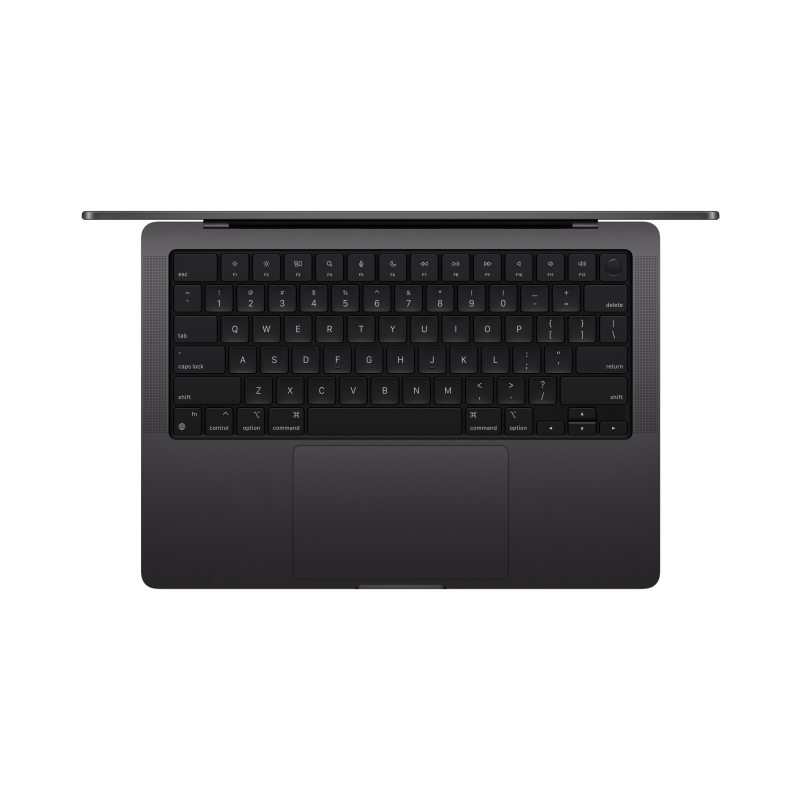 Ноутбук MacBook Pro 14" M4 (2024) 10C CPU/10C GPU, 16 ГБ RAM, 512 ГБ SSD, Space Black