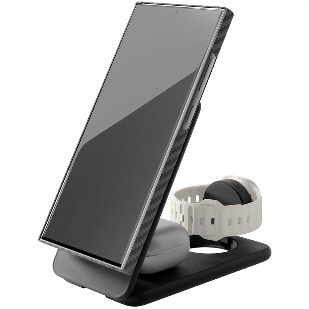 Беспроводное зарядное устройство VLP Alum Power Pro для Samsung, Черный