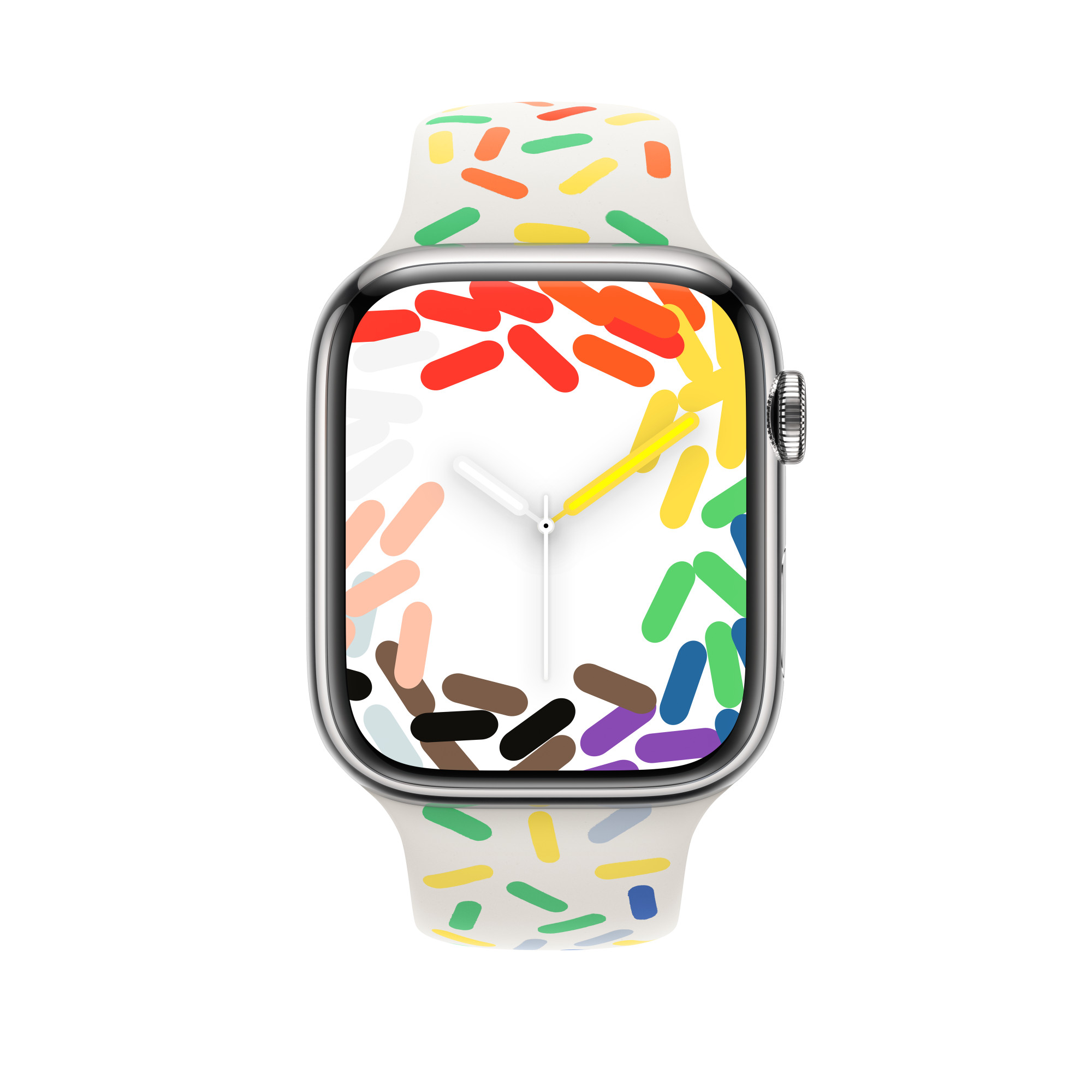 Ремешок для Apple Watch 45 мм Pride Edition Sport Band - M/L (MUQ43)