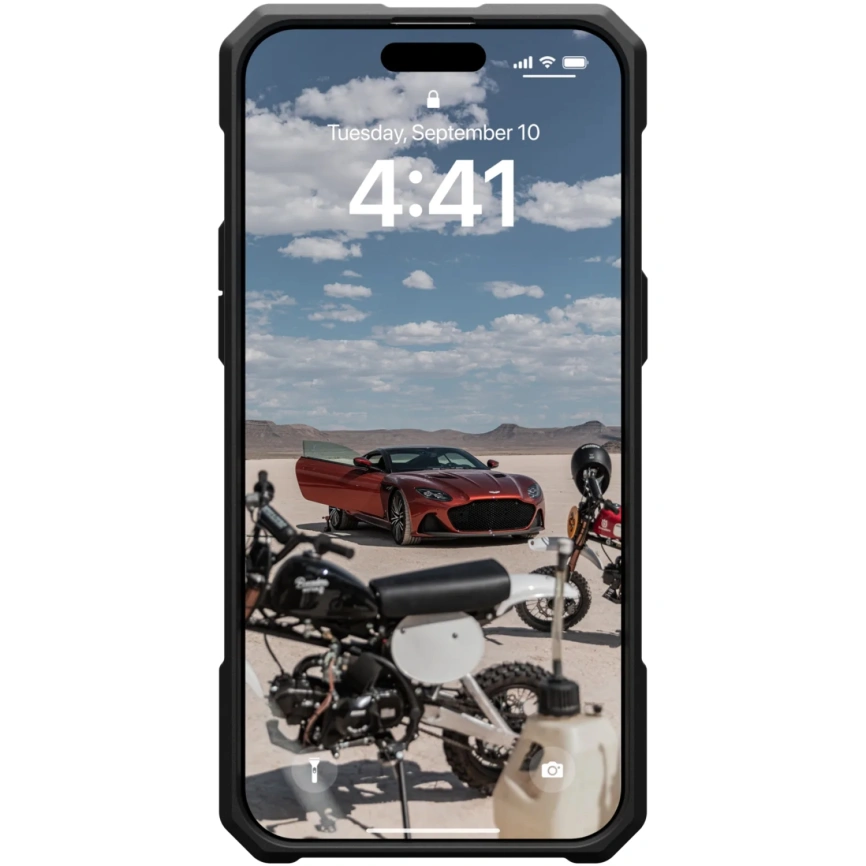 Чехол с поддержкой MAGSAFE Uag Monarch Pro для iPhone 15 Pro, цвет  карбон
