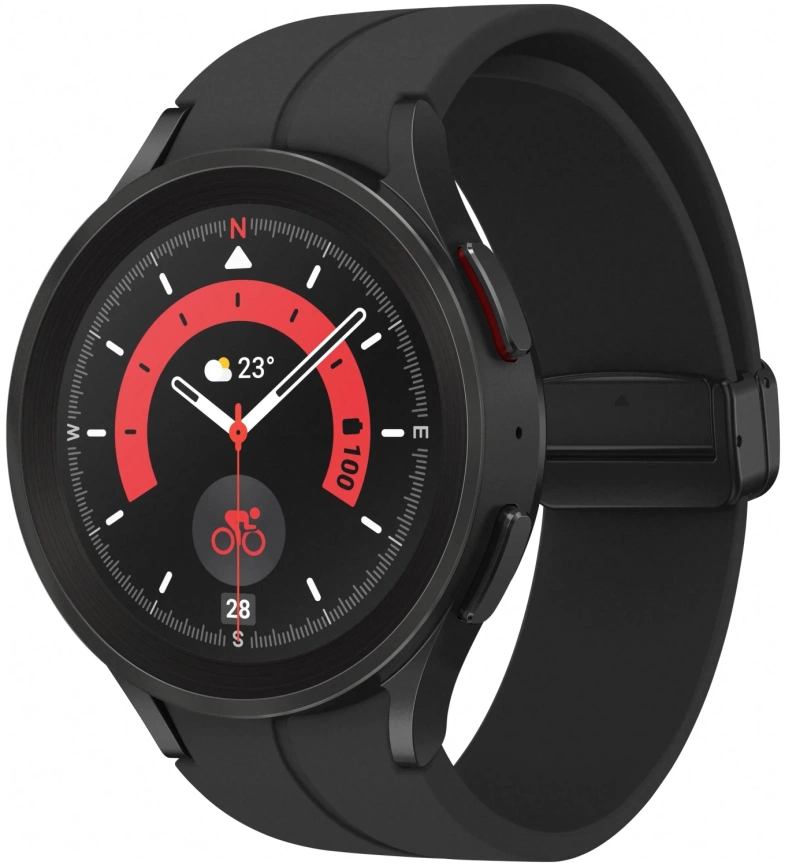 Смарт-часы Samsung Galaxy Watch5 Pro 45 mm SM-R920 Black Titanium