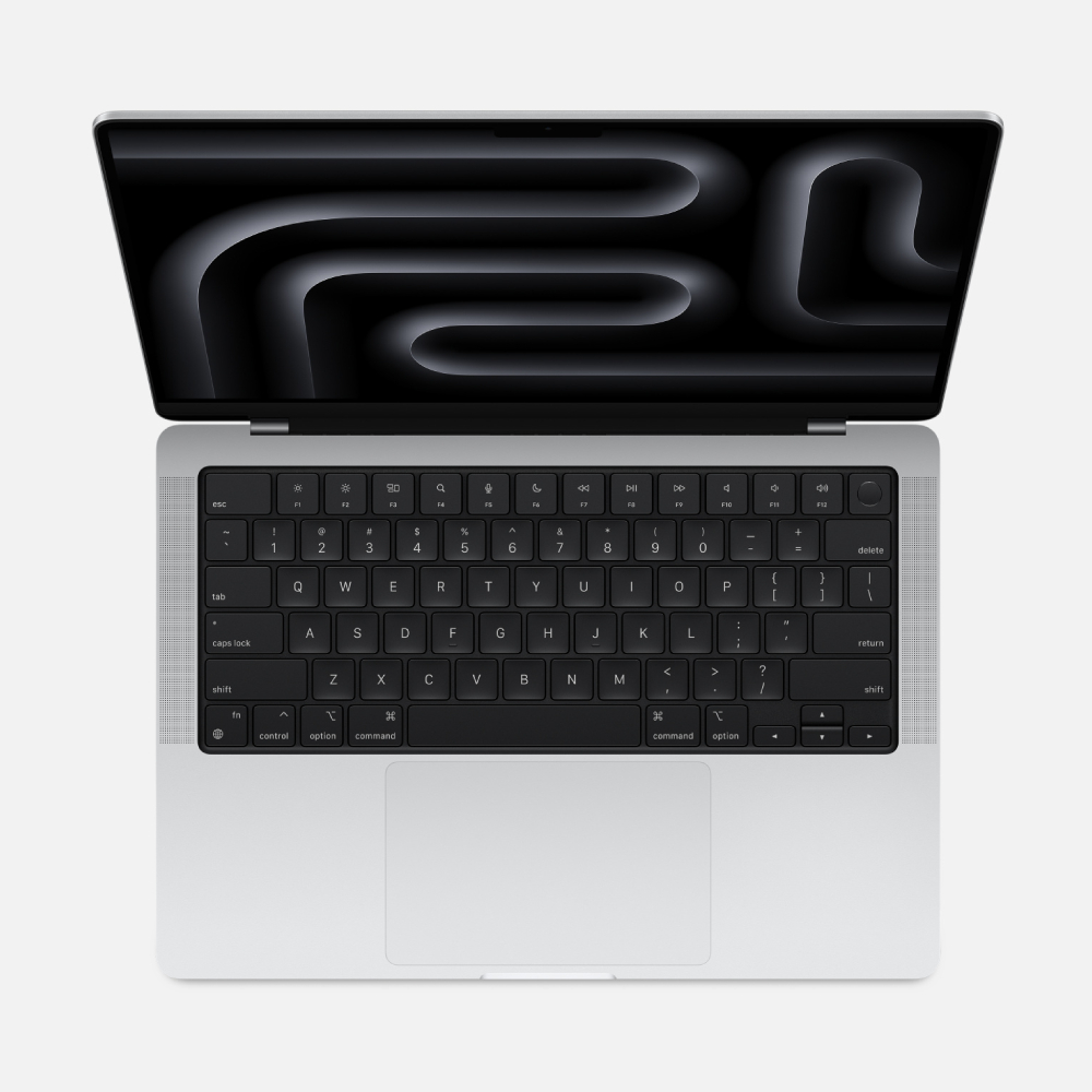 Ноутбук Apple MacBook Pro 14 M3 Pro (2023), 18 ГБ/1ТБ, 12 CPU/18 GPU, английская клавиатура, Silver