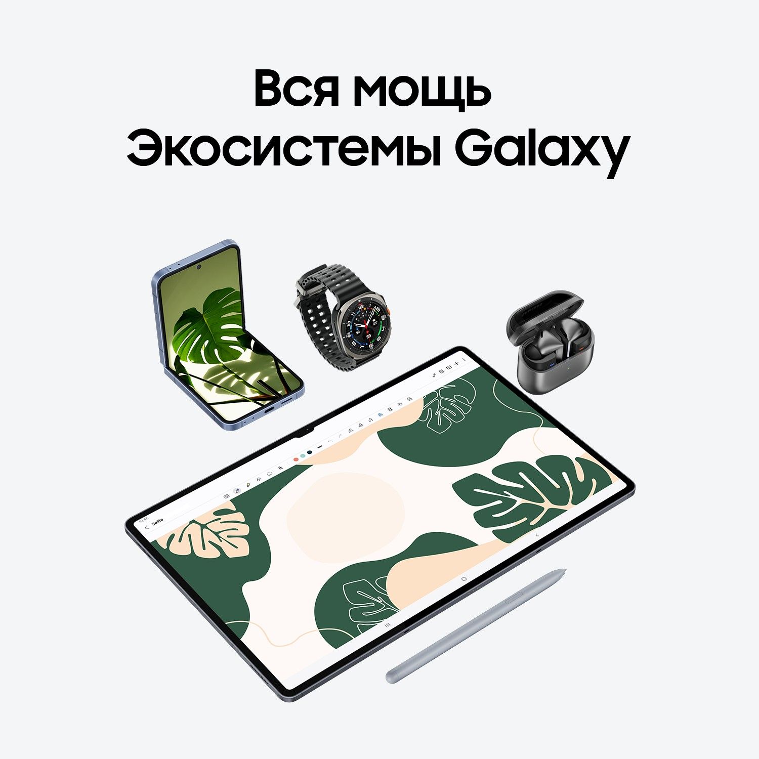 Планшет Samsung Galaxy Tab S10+ | Wi-Fi 256 ГБ серебристый