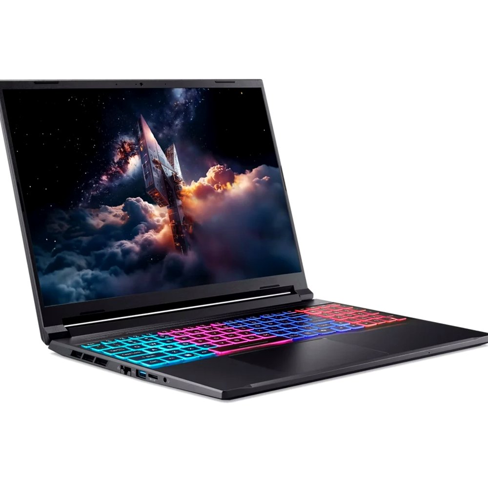 Ноутбук Acer Nitro V 16S NH.U28CD.005 (16", Intel Core 5 210H, 16 ГБ, 1 ТБ SSD, RTX 5060 8 ГБ, 180 Гц) Черный