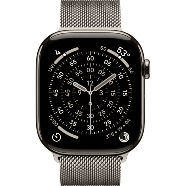 Смарт-часы Apple Watch Series 11 42 мм Natural Titanium Case, Milanese Loop (Natural)