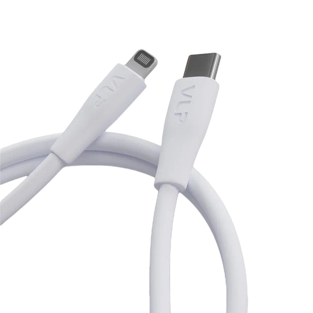 Кабель VLP LITE Color Line [USB-C - Lightning] 27W 1 м, Белый