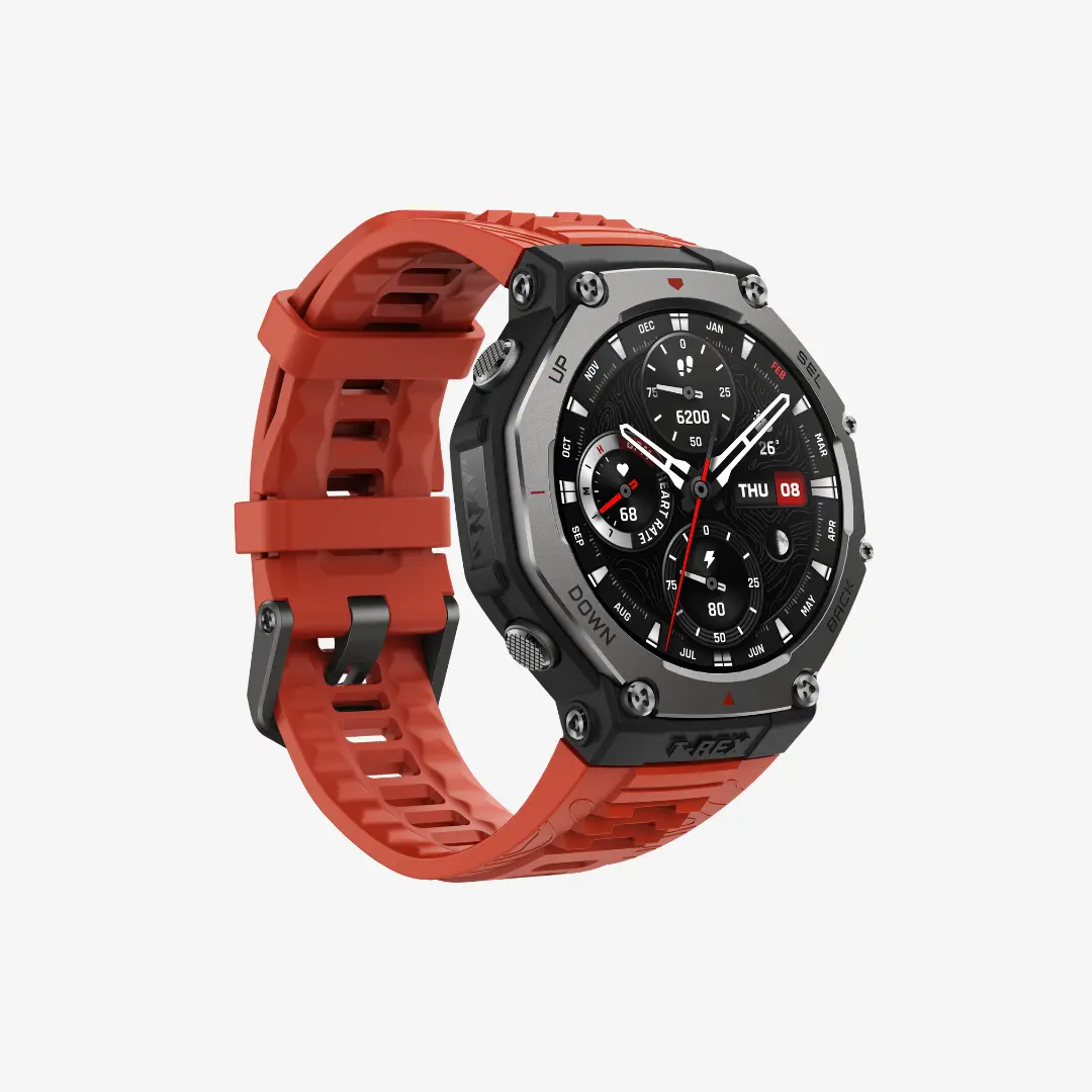 Смарт-часы Amazfit T-Rex 3 48 мм Lava Red