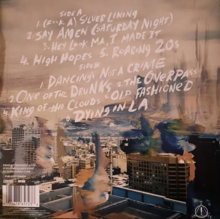 Виниловая пластинка PANIC! AT THE DISCO - Pray For The Wicked