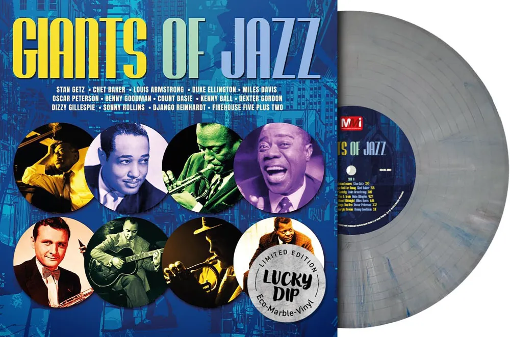 Виниловая пластинка VARIOUS ARTISTS - Giants Of Jazz (Lucky Dip Marble)