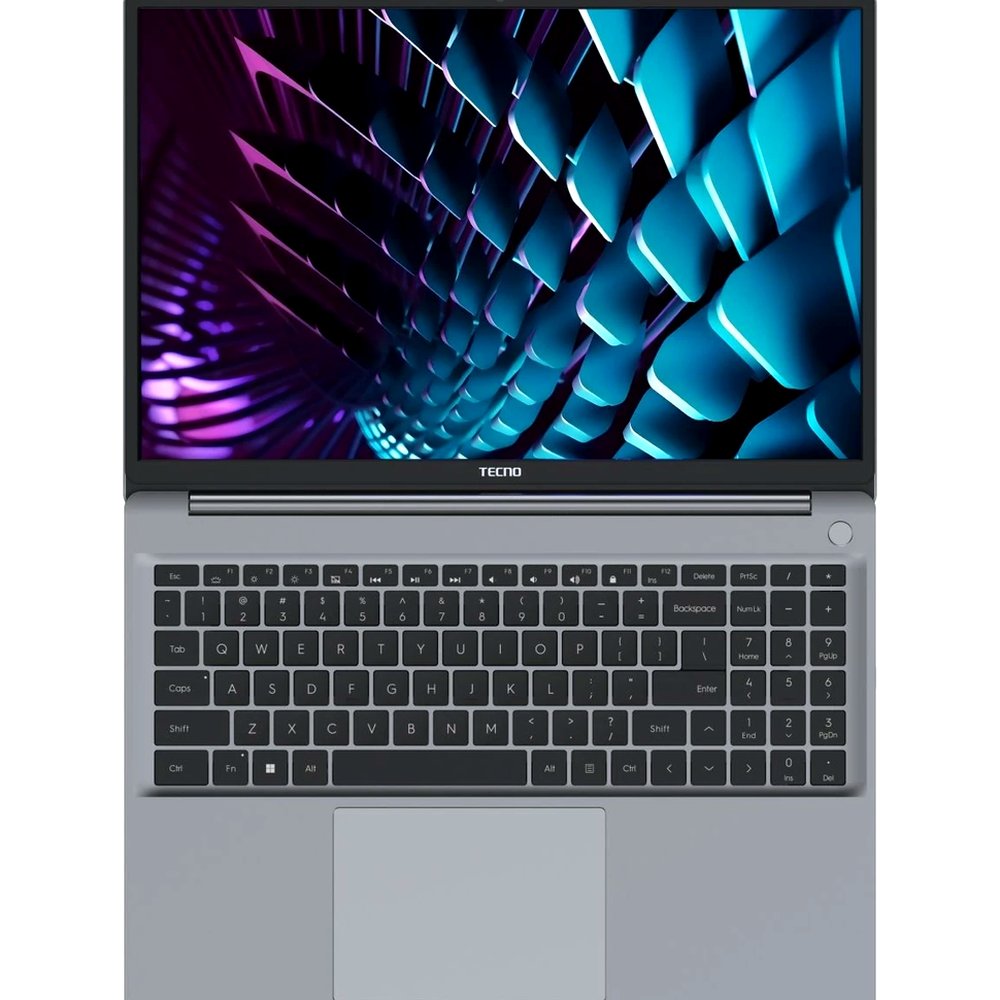 Ноутбук TECNO MegaBook K MegaBook K16 71003300341 (16", AMD Ryzen 5 7430U, 16 ГБ, 512 ГБ SSD) серый