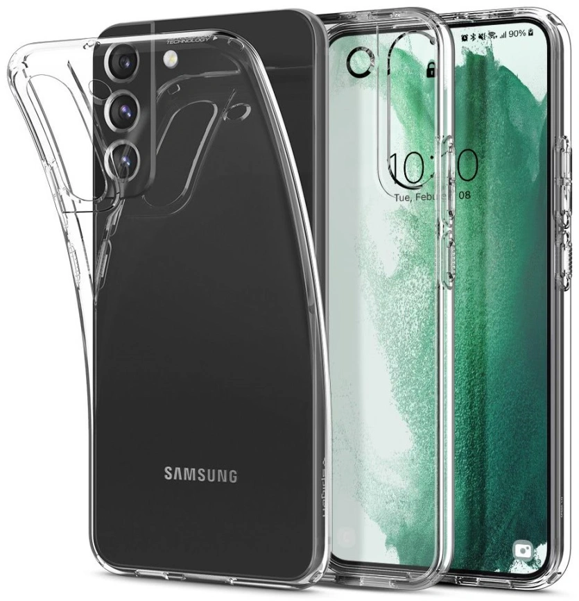 Чехол Spigen Liquid Crysta Samsung S22 (ACS03984) Crystal-clear