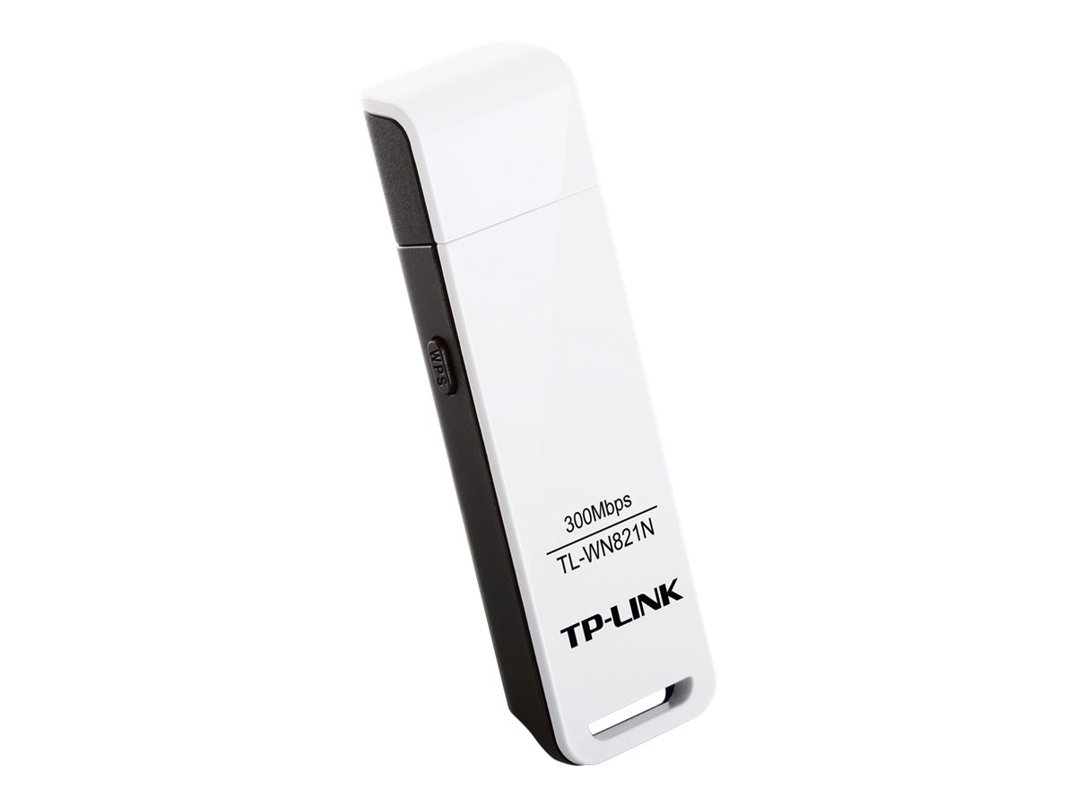 Адаптер Wi-Fi TP-Link TL-WN821N, USB 2.0, Wi-Fi 4 (802.11n)