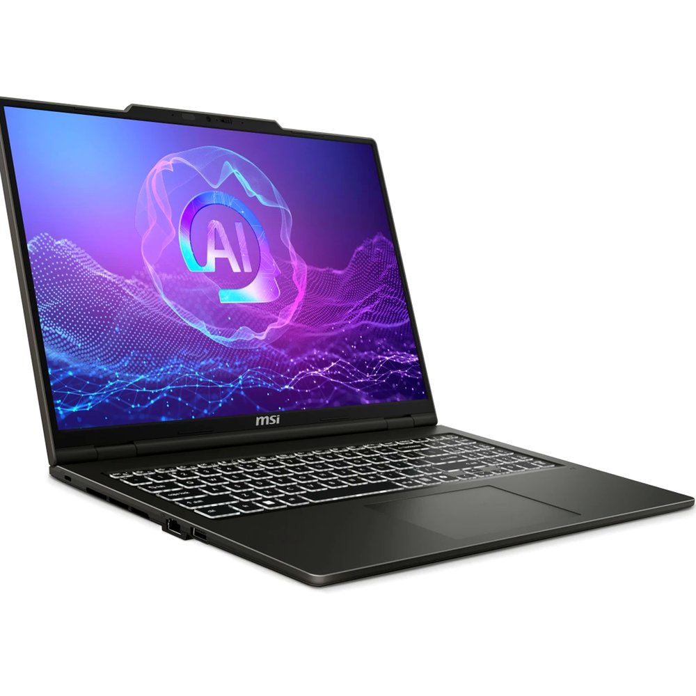 Ноутбук MSI VenturePro 16 AI 9S7-261121-033 (16", Intel Core Ultra 7 255H, 16 ГБ, 1 ТБ SSD, RTX 4050 6 ГБ, 120 Гц), серый