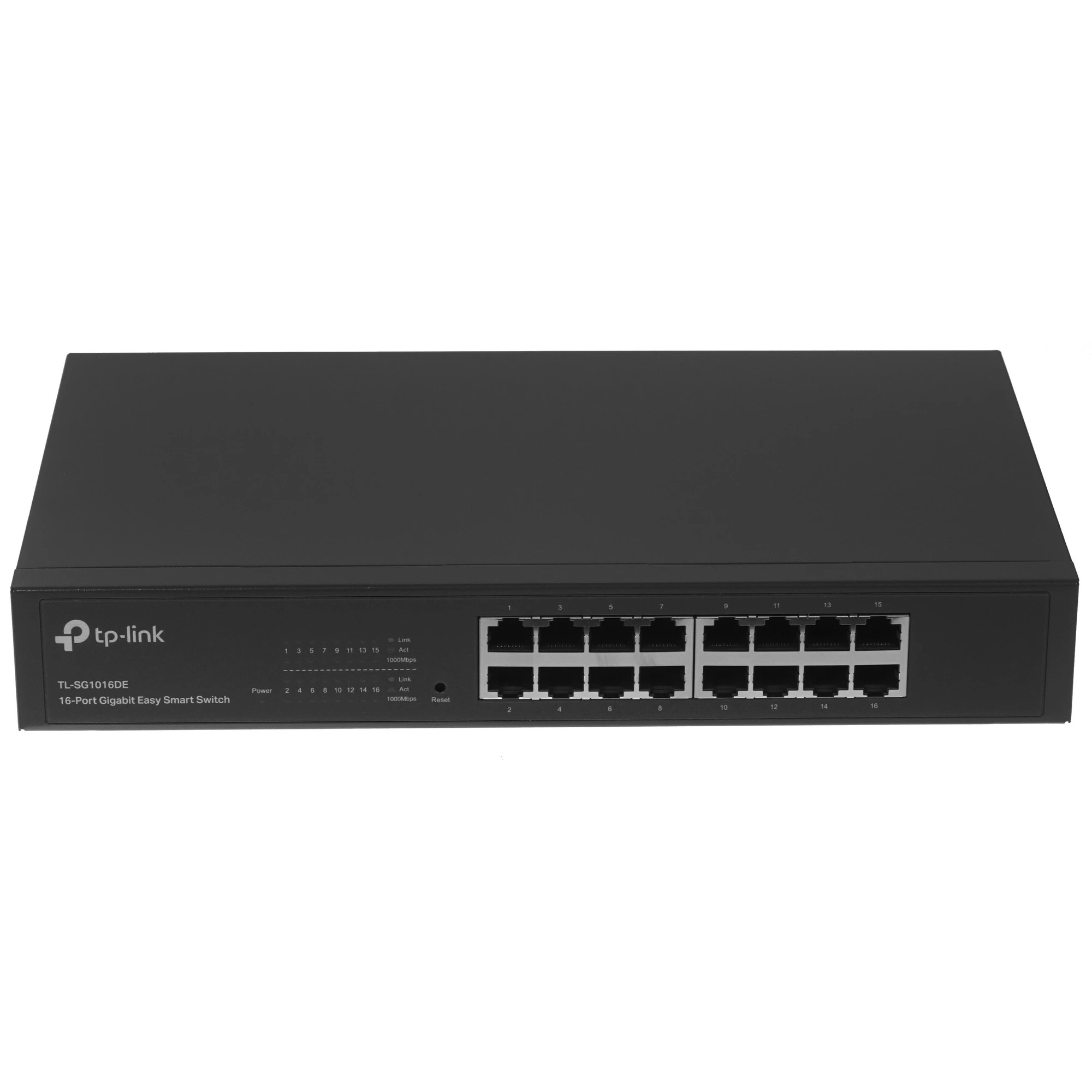 Коммутатор TP-Link TL-SG1016DE, 16 портов, 1 Гбит/с, Управляемый