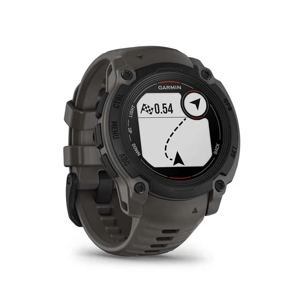Смарт-часы Garmin Instinct E - 45 mm, Черный, угольно-черный силиконовый ремешок