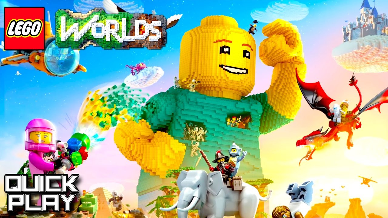 Игра LEGO Worlds, английский язык (PS4)