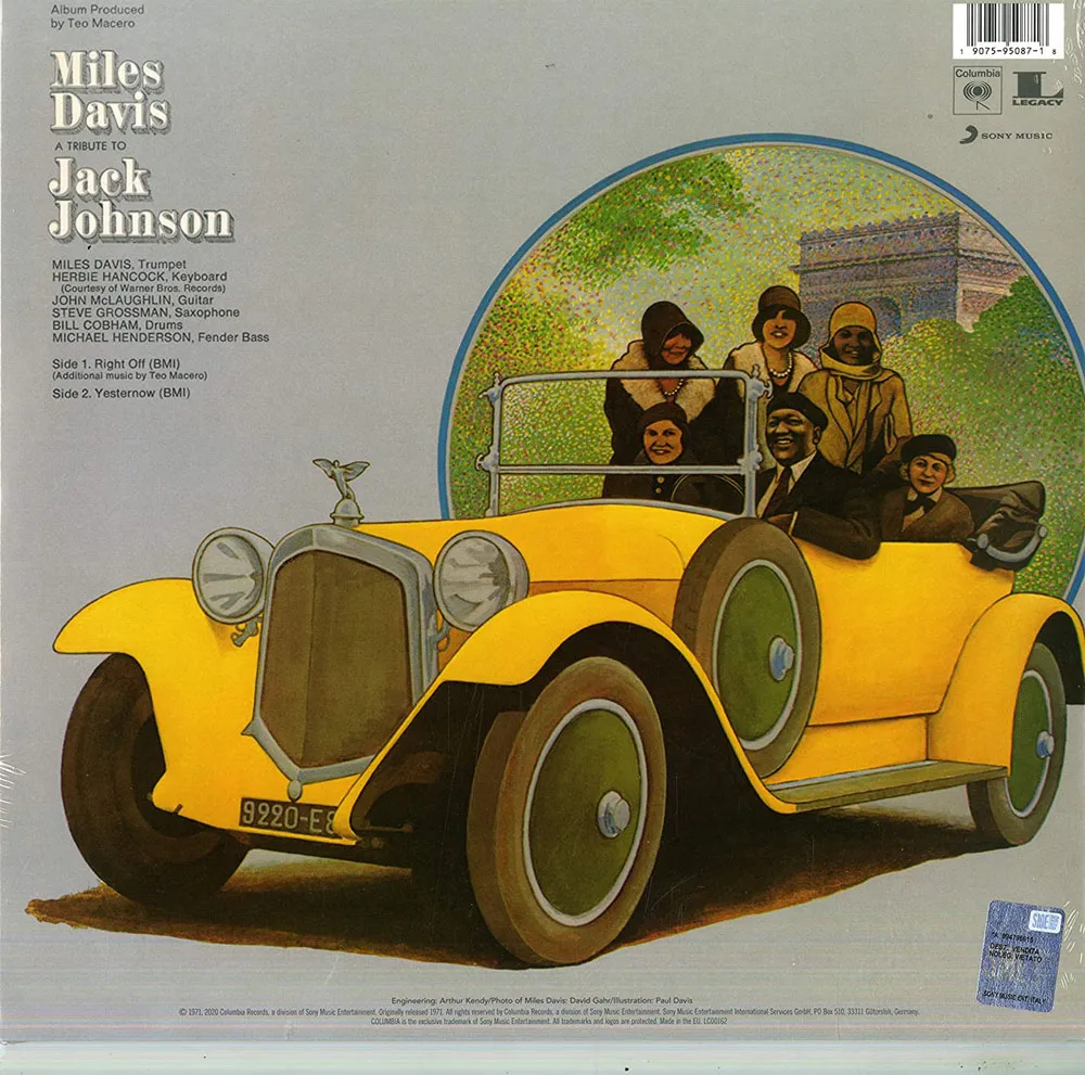 Виниловая пластинка DAVIS MILES - A Tribute To Jack Johnson