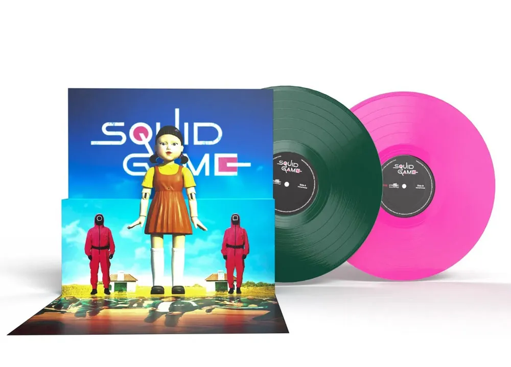 Виниловая пластинка OST (JAEIL JUNG) - Squid Game (LP1: Green/LP2: Pink)