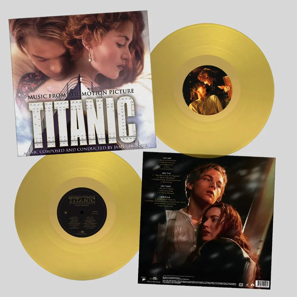 Виниловая пластинка HORNER JAMES - Titanic (Translucent Yellow)