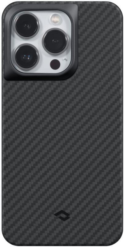 Чехол Pitaka MagEZ Pro 3 для iPhone 14 Pro Max, кевлар, черно-серый Чехол Pitaka MagEZ Pro 3 для iPhone 14 Pro Max, кевлар, черно-серый