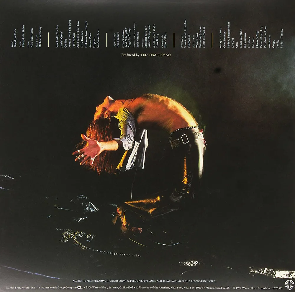 Виниловая пластинка VAN HALEN - Van Halen