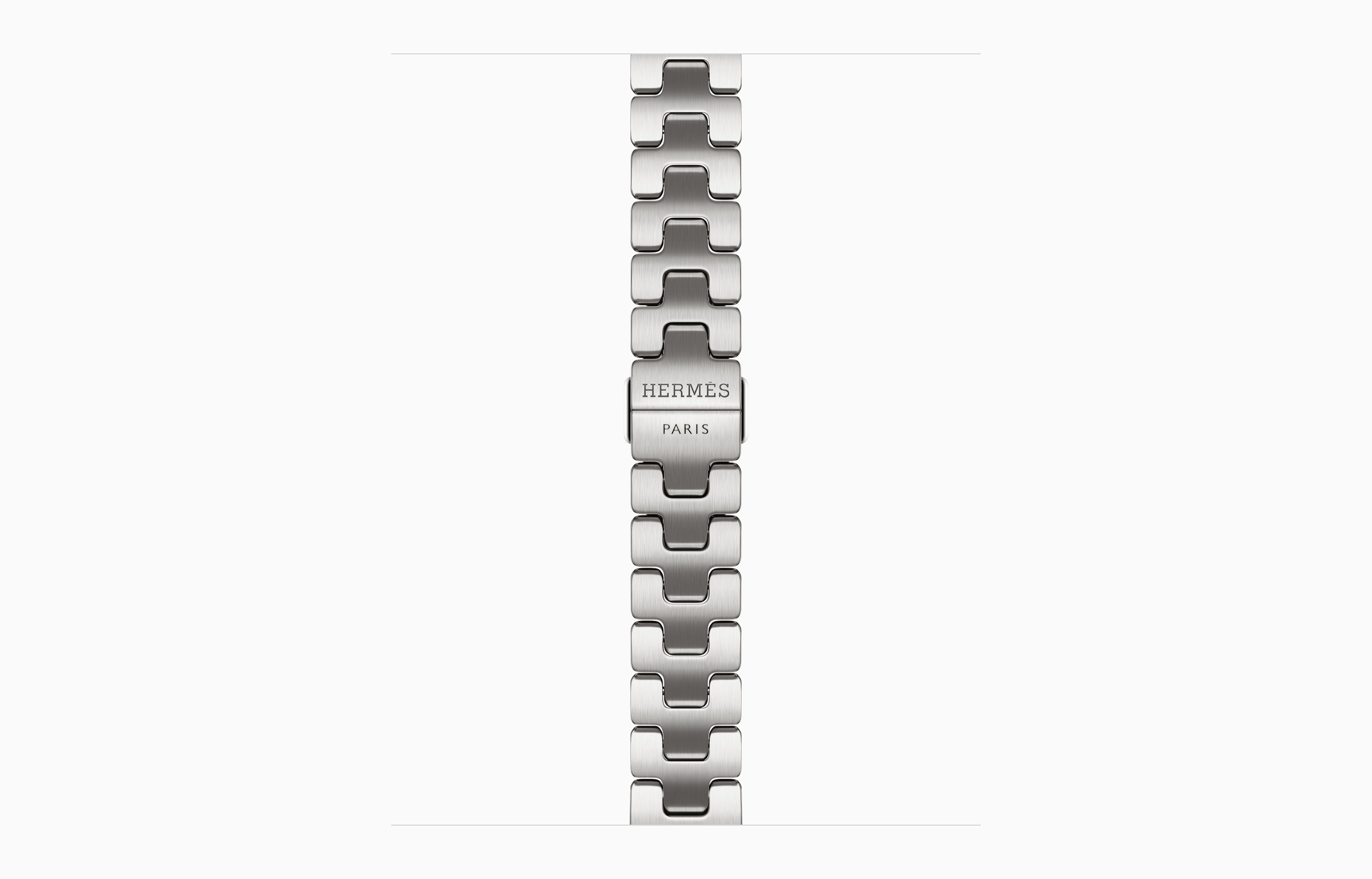 Смарт-часы Apple Watch Hermes Series 12, 42 мм, GPS + Cellular, Titanium Silver, Grand H Fin Satine, L