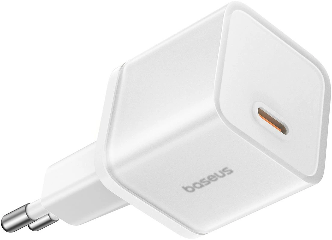 Сетевое зарядное устройство Baseus GaN5S 1C 30 Вт белый