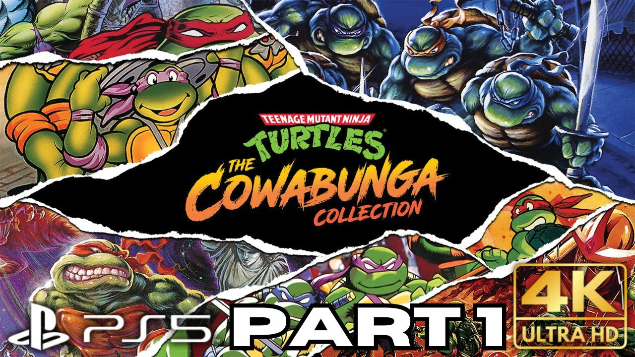 Игра Teenage Mutant Ninja Turtles: The Cowabunga Collection, английский язык (PS5)