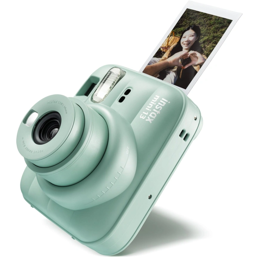 Фотоаппарат моментальной печати FujiFilm Instax mini 13 Lagoon Green