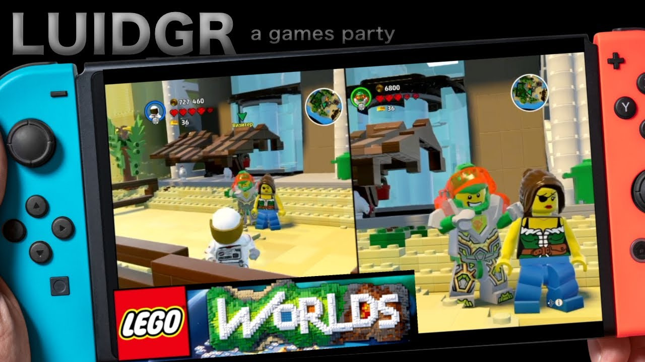 Игра LEGO Worlds (NS)