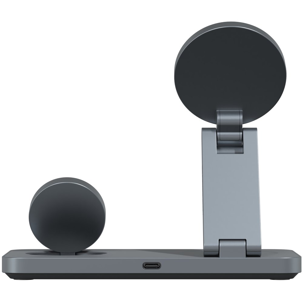 Беспроводное зарядное устройство Magssory Yoga для Samsung 3-в-1 с Qi2