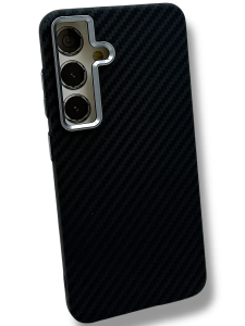 Чехол Mosbros светящийся для Samsung S25 с MagSafe Black