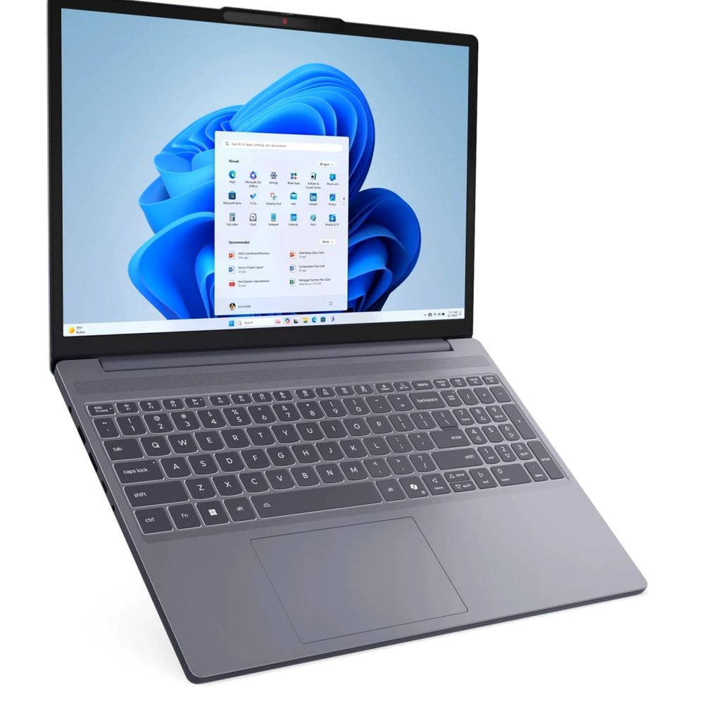 Ноутбук Lenovo IdeaPad Slim 3 15 83K700TUUS (15.3", AMD Ryzen 7 170, 16 ГБ, 512 ГБ SSD, сенсорный экран, Windows) Luna Grey, серый