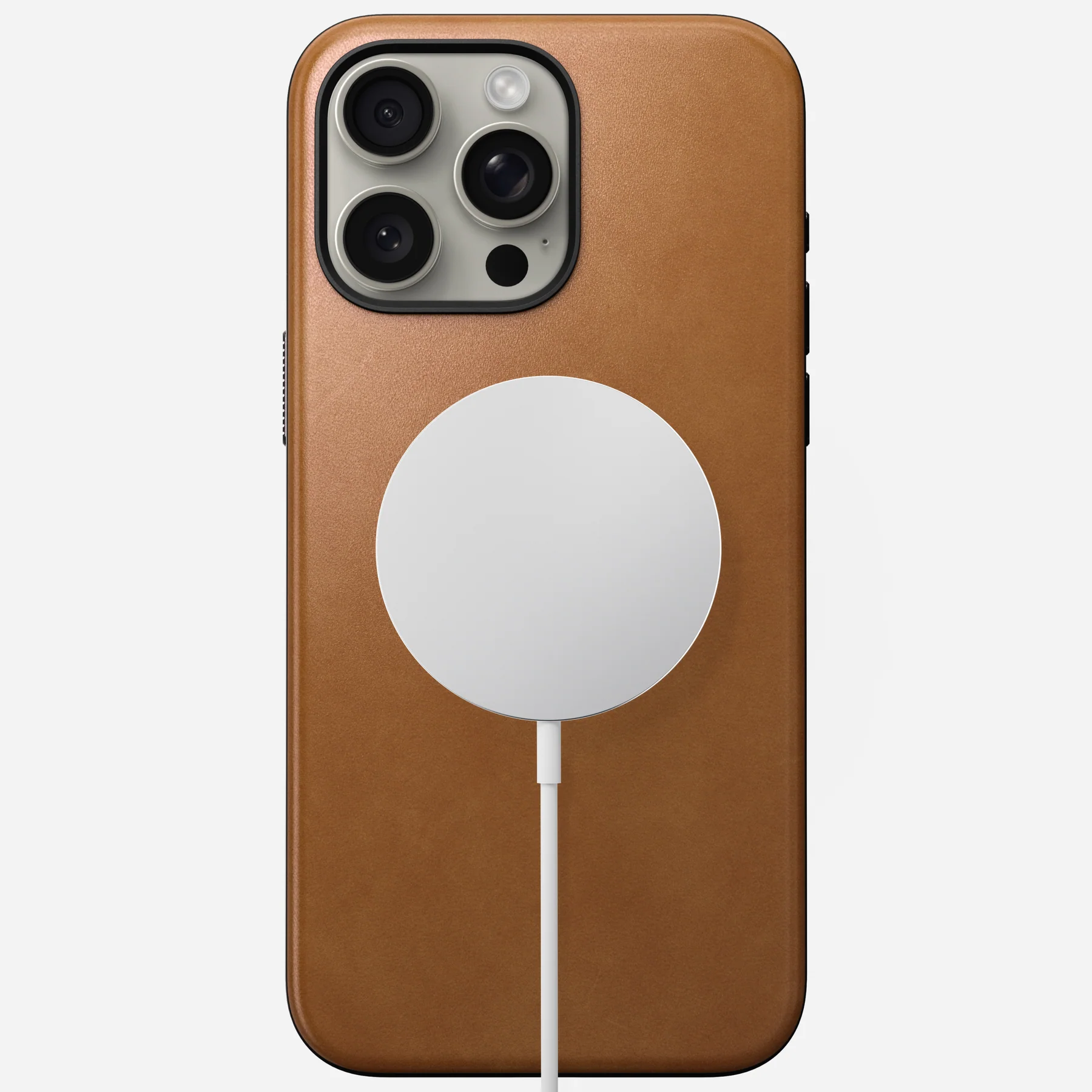 Защитный чехол Nomad Modern Leather Case светло-коричневый