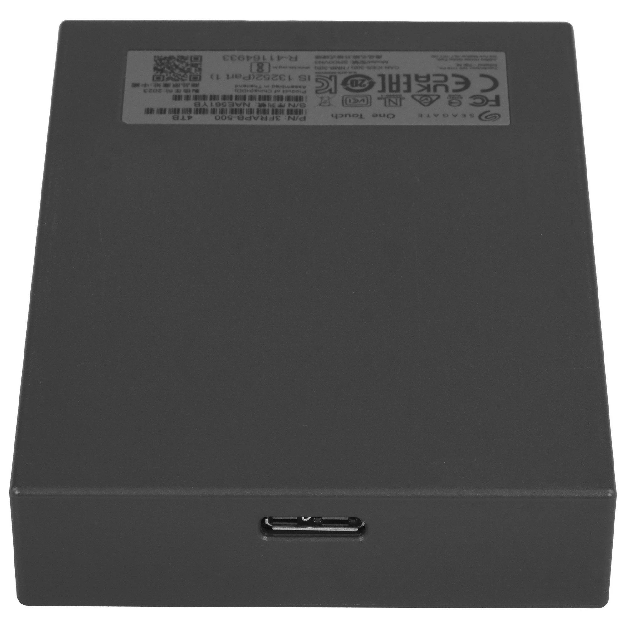 4 ТБ Внешний HDD Seagate One Touch (STKZ4000400), черный